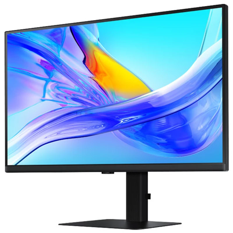 Moniteur DEL IPS Ultra HD 4K 60 Hz de 27 po ViewFinity S8 de Samsung avec temps de réponse gris à gris de 5 ms (LS27D802UANXGO) - Noir