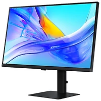 Moniteur DEL IPS Ultra HD 4K 60 Hz de 27 po ViewFinity S8 de Samsung avec temps de réponse gris à gris de 5 ms (LS27D802UANXGO) - Noir