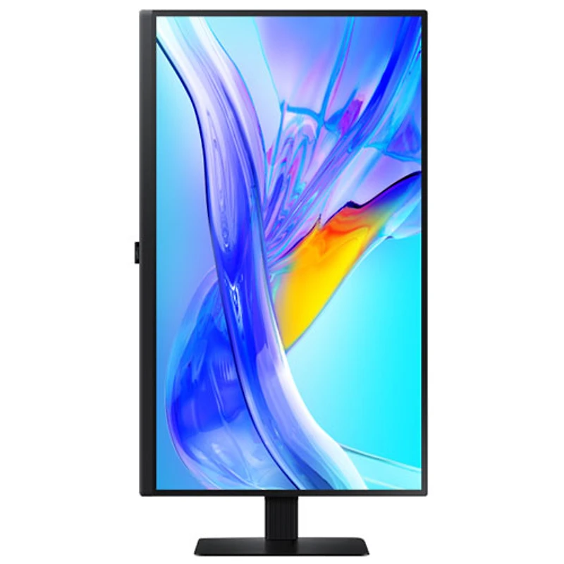 Moniteur DEL IPS Ultra HD 4K 60 Hz de 27 po ViewFinity S8 de Samsung avec temps de réponse gris à gris de 5 ms (LS27D802UANXGO) - Noir