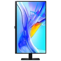 Moniteur DEL IPS Ultra HD 4K 60 Hz de 27 po ViewFinity S8 de Samsung avec temps de réponse gris à gris de 5 ms (LS27D802UANXGO) - Noir