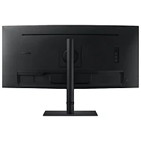 Samsung 34" QHD 100Hz 5ms GTG Curved VA LED FreeSync Monitor (LS34A650UBNXGO) - Black