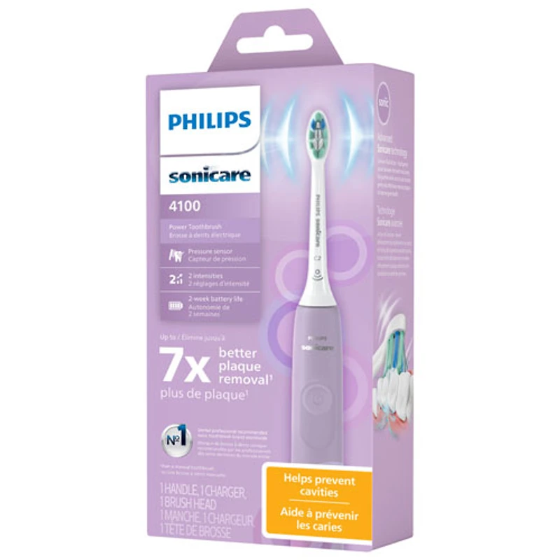 Philips Sonicare 4100 Electric Toothbrush (HX3689/24) - Prismatic Lush Lilac
