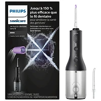 Hydropulseur électrique sans fil SoniCare 3000 Power de Philips (HX3826/23) - Noir