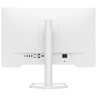 Moniteur de jeu DEL IPS Ultra HD 4K 60 Hz de 27 po de BenQ avec temps de réponse gris à gris de 5 ms (EW2790U) - Blanc