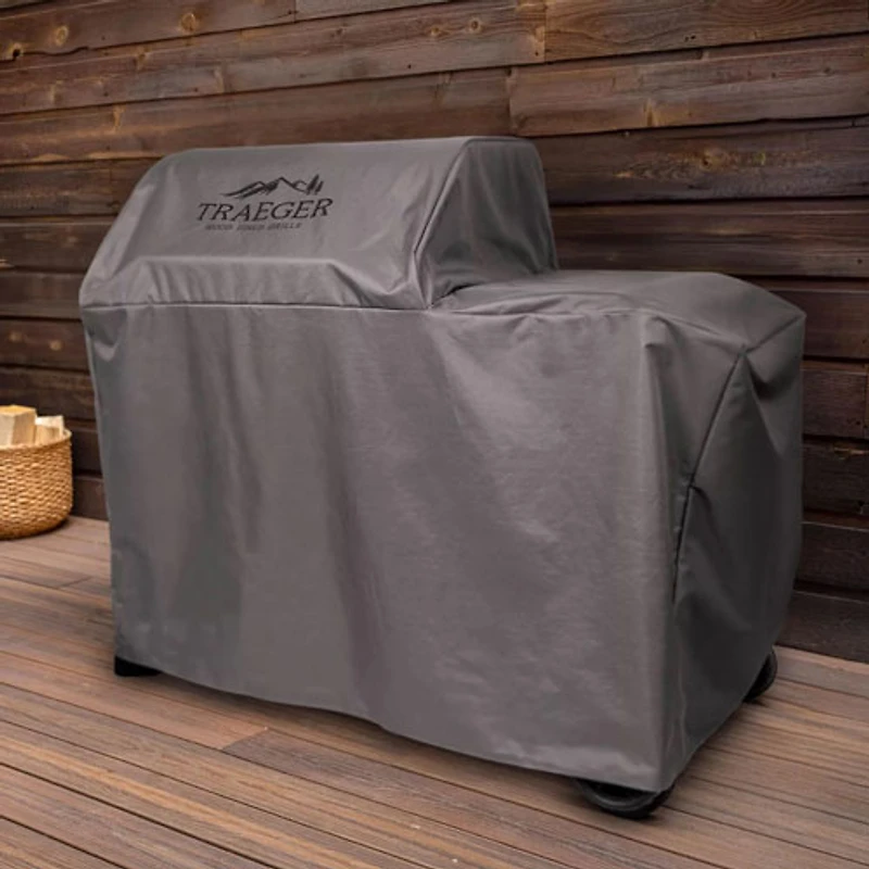 Housse de barbecue Traeger pour barbecue Woodridge de Traeger (BAC765) - Gris