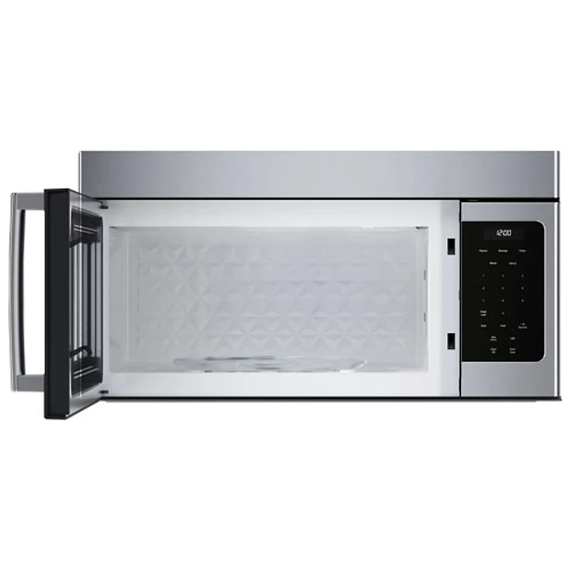 Four à micro-ondes à hotte intégrée 300 series de Bosch - 1,6 pi³ - Acier inoxydable