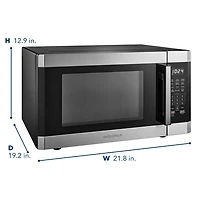 Four à micro-ondes de 1,6 pi³ d'Insignia (NS-MW16SS6-C) - Acier inoxydable
