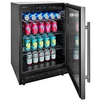 Insignia 165-Can Freestanding Beverage Centre (NS-BC1ZSS9-C) - Staineless Steel - Only at Best Buy