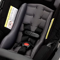 Système de voyage modulaire Pivot Xpand d'Evenflo avec siège d'auto pour bébé LiteMax - Noir Ayrshire