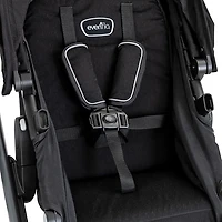 Système de voyage modulaire Pivot Xpand d'Evenflo avec siège d'auto pour bébé LiteMax - Noir Ayrshire