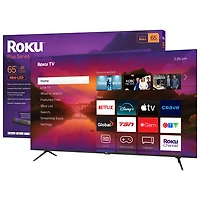 Téléviseur intelligent Roku QLED HDR UHD 4K de 65 po Plus de Roku (55R6C5CA) - 2025