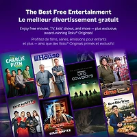 Téléviseur intelligent Roku QLED HDR UHD 4K de 65 po Plus de Roku (55R6C5CA) - 2025