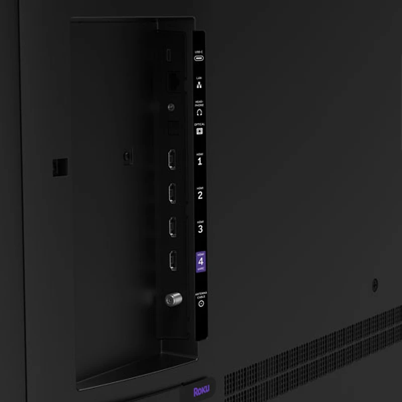 Téléviseur intelligent Roku QLED HDR UHD 4K de 65 po Plus de Roku (55R6C5CA) - 2025