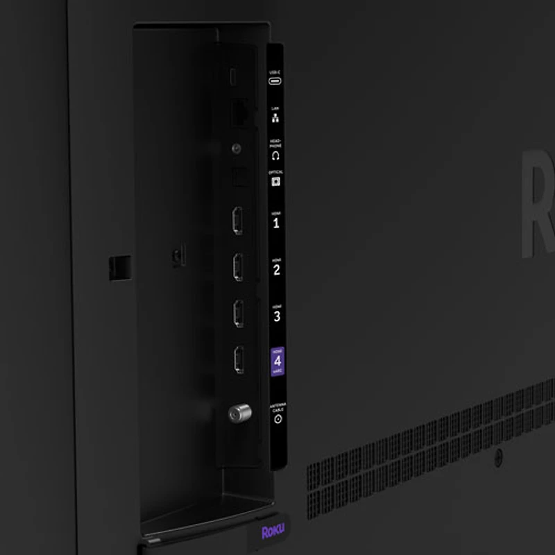 Téléviseur intelligent Roku mini-DEL QLED HDR UHD 4K de 55 po Plus de Roku (55R6C5CA) - 2025