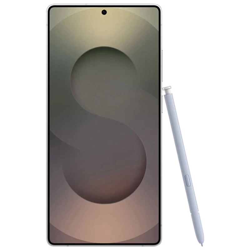 Galaxy S25 Ultra de Go de Samsung - Titane blanc argent