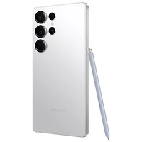 Galaxy S25 Ultra de Go de Samsung - Titane blanc argent