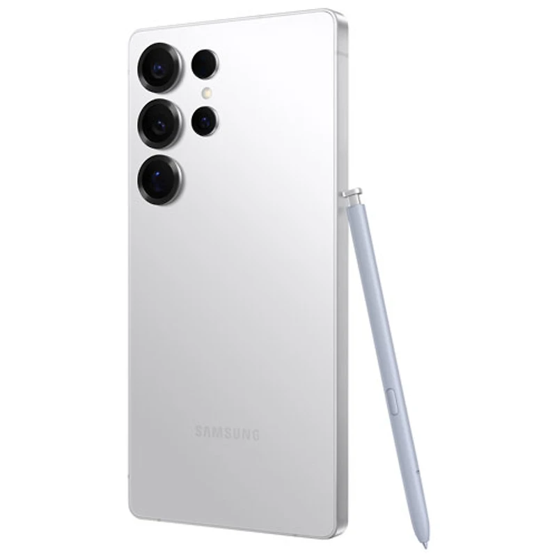 Galaxy S25 Ultra de 512 Go de Samsung - Titane blanc argenté - Déverrouillé
