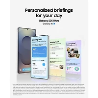 Galaxy S25+ (Plus) de 512 Go de Samsung - Ombre argent - Déverrouillé