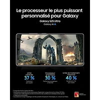 Galaxy S25+ (Plus) de 512 Go de Samsung - Ombre argent - Déverrouillé