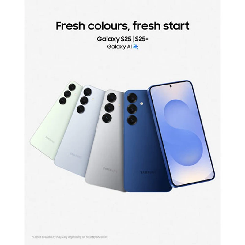 Galaxy S25+ (Plus) de 512 Go de Samsung - Ombre argent - Déverrouillé