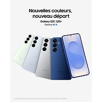 Galaxy S25 de 256 Go de Samsung - Ombre argent - Déverrouillé