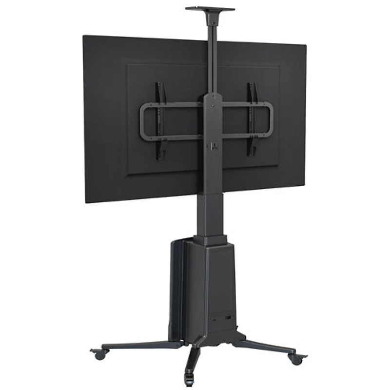 North Bayou Adjustable TV Cart with 55" - 85" Mount