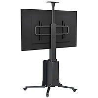 North Bayou Adjustable TV Cart with 55" - 85" Mount