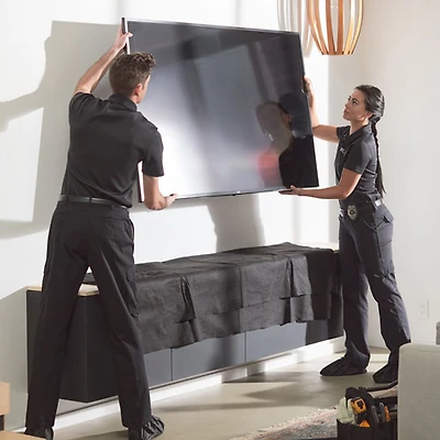 TV Connect and Setup with Mounting (98” and Larger)