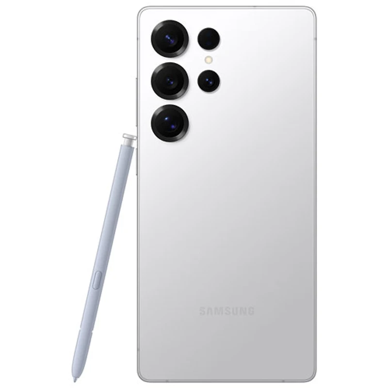 Galaxy S25 Ultra de 512 Go de Samsung avec TELUS - Titane blanc argenté - Financement mensuel