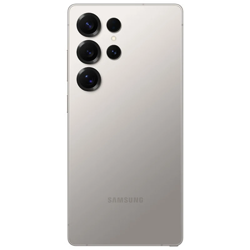 Galaxy S25 Ultra de 256 Go de Samsung avec TELUS - Gris titane - Financement mensuel