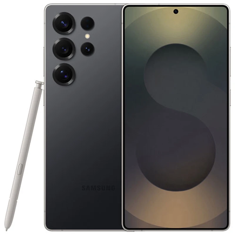 Freedom Mobile Samsung Galaxy S25 Ultra 256GB - Titanium Black - Monthly Tab Plan