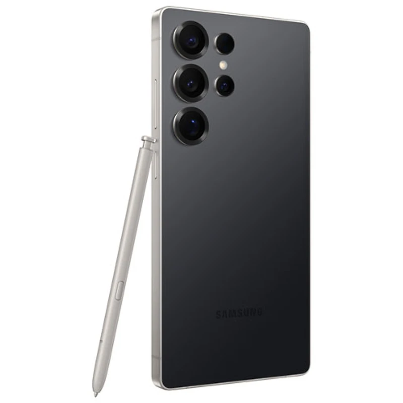 Freedom Mobile Samsung Galaxy S25 Ultra 256GB - Titanium Black - Monthly Tab Plan