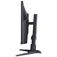 Moniteur de jeu FreeSync DEL IPS QHD 200 Hz de 27 po d'Acer avec temps de réponse de 0,5 ms gris à gris (XV270U X1) - Noir