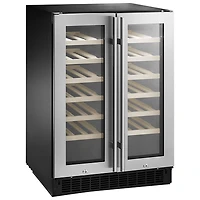 Réfrigérateur à deux zones pour 21 bouteilles/64 canettes d'Insignia (NS-BC2ZSS1-C) - Exclusivité Best Buy