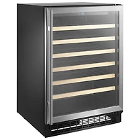 Insignia 24" 61-Bottle Built-In Wine Cooler (NS-BI1ZWC-C) - Only at Best Buy