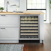 Insignia 24" 61-Bottle Built-In Wine Cooler (NS-BI1ZWC-C) - Only at Best Buy