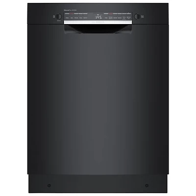 Open Box - Bosch 300 Series 24" 46dB Built-In Dishwasher w/SS Tub (SGE53C56UC) - Black - Perfect Condition