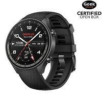 Open Box - OnePlus 2R 47mm GPS Sport Smartwatch - Gunmetal Black