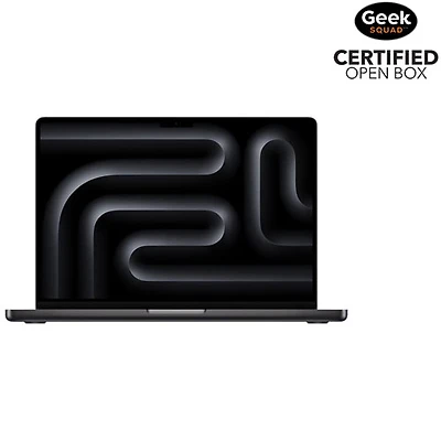 Open Box - Apple MacBook Pro 14.2" (Fall 2024) - Space Black (Apple M4 / 16GB RAM / 1TB SSD) - English