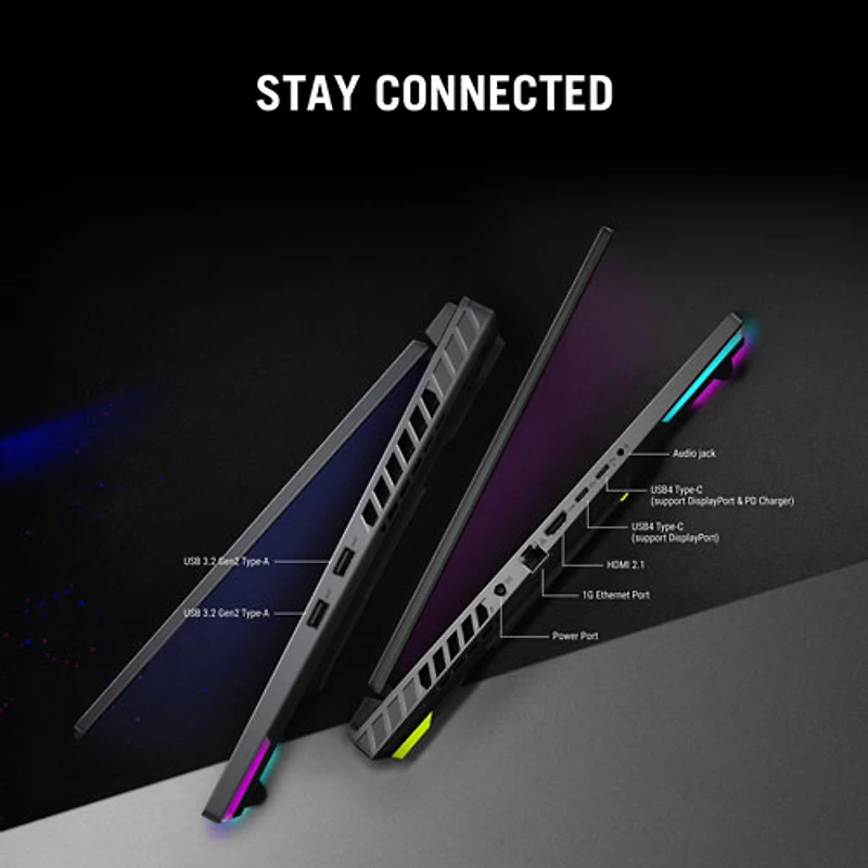 Portable de jeu 165 Hz de 16 po ROG Strix G16 d'ASUS (Core i7-13650HX d'Intel/RAM 16 Go/SSD 1 To/RTX 4060/Windows 11)