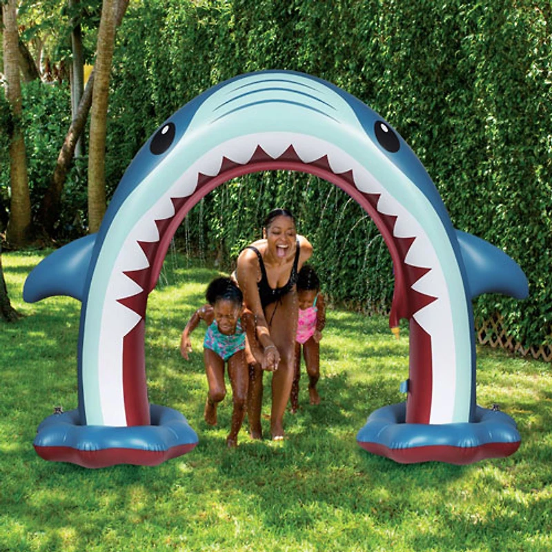 Arroseur en forme de requin pour l'extérieur de Splash Buddies (BH53265)- Bleu