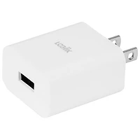 LOGiiX Power Cube Classic 12W USB-A Wall Charger - White