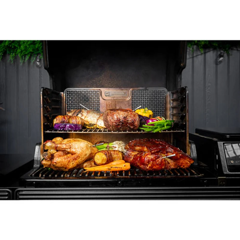 Thermomètre sans fil Duo Meater Pro XL de Traeger - Ensemble de 4 - Argenté