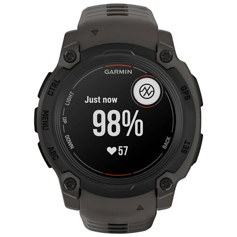 Garmin Instinct E 40mm Bluetooth Multisport Smartwatch - Black/Charcoal
