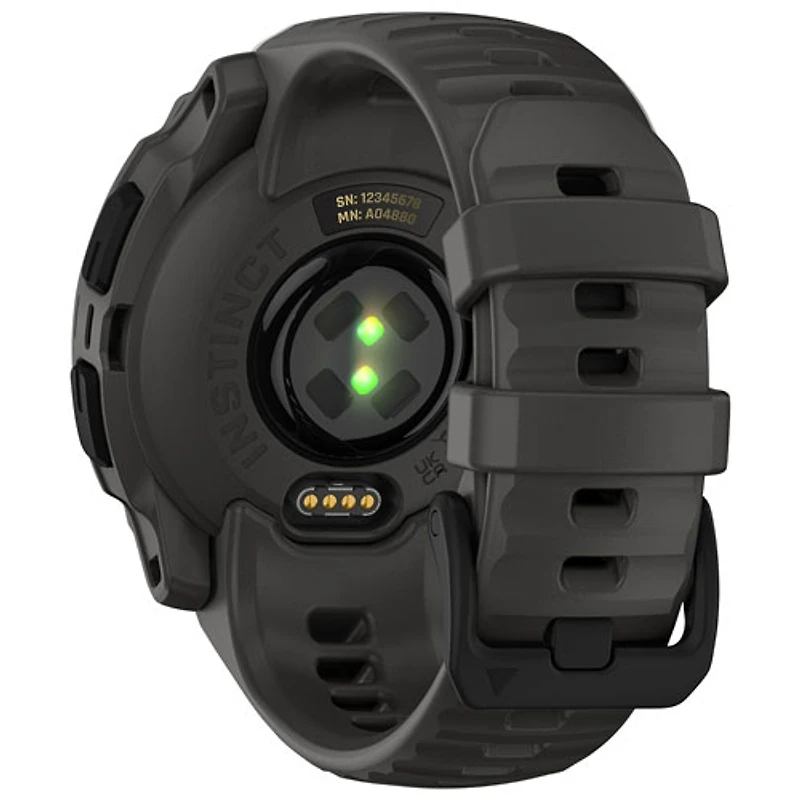 Garmin Instinct E 40mm Bluetooth Multisport Smartwatch - Black/Charcoal