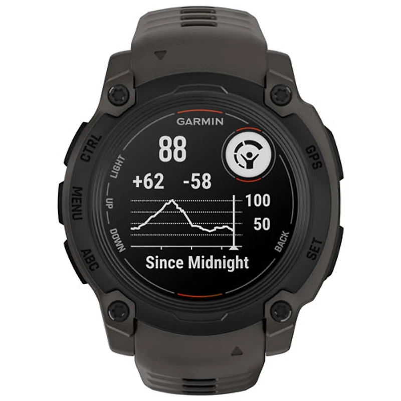 Garmin Instinct E 40mm Bluetooth Multisport Smartwatch - Black/Charcoal