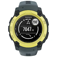 Montre intelligente multisport Bluetooth Instinct E de 40 mm de Garmin - Lime électrique/Crépuscule