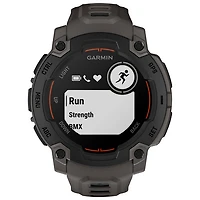 Montre intelligente multisport Bluetooth de 45 mm Instinct E de Garmin - Noir/Anthracite
