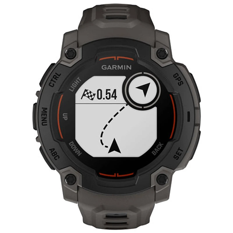 Montre intelligente multisport Bluetooth de 45 mm Instinct E de Garmin - Noir/Anthracite