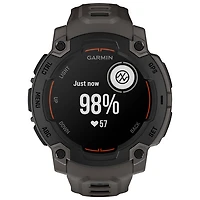 Montre intelligente multisport Bluetooth de 45 mm Instinct E de Garmin - Noir/Anthracite